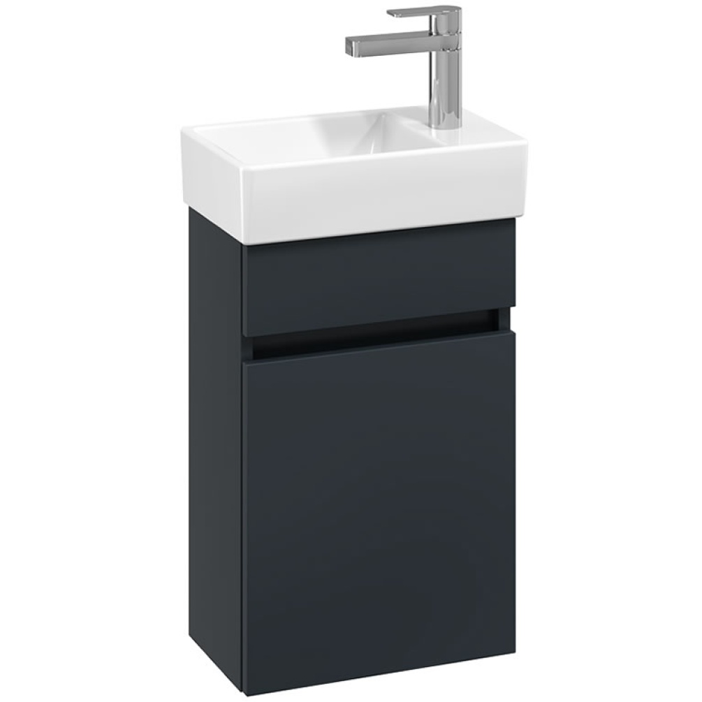 Cutout image of Villeroy & Boch Arto Satin Grey Cloakroom Vanity Unit & Basin